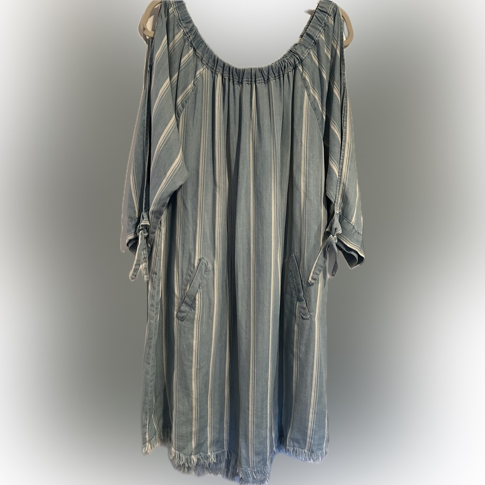 Standard Grace soft denim dress NWT